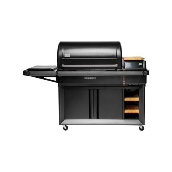 Traeger Pellet Grill Smoker Timberline XL Art.-Nr. TBB01RLG Bild 1 frontal Deckel geschlossen