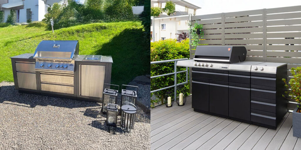 Vergleich von outdoorküchen OTTO Wilde vs. Napoleon