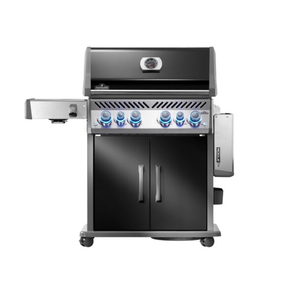 Napoleon Rogue® PRO-S 525 Schwarz Propan Gasgrill Seitentisch runter RP525RSIBPK-2